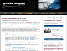 Tablet Screenshot of businessaircraftcenter.com